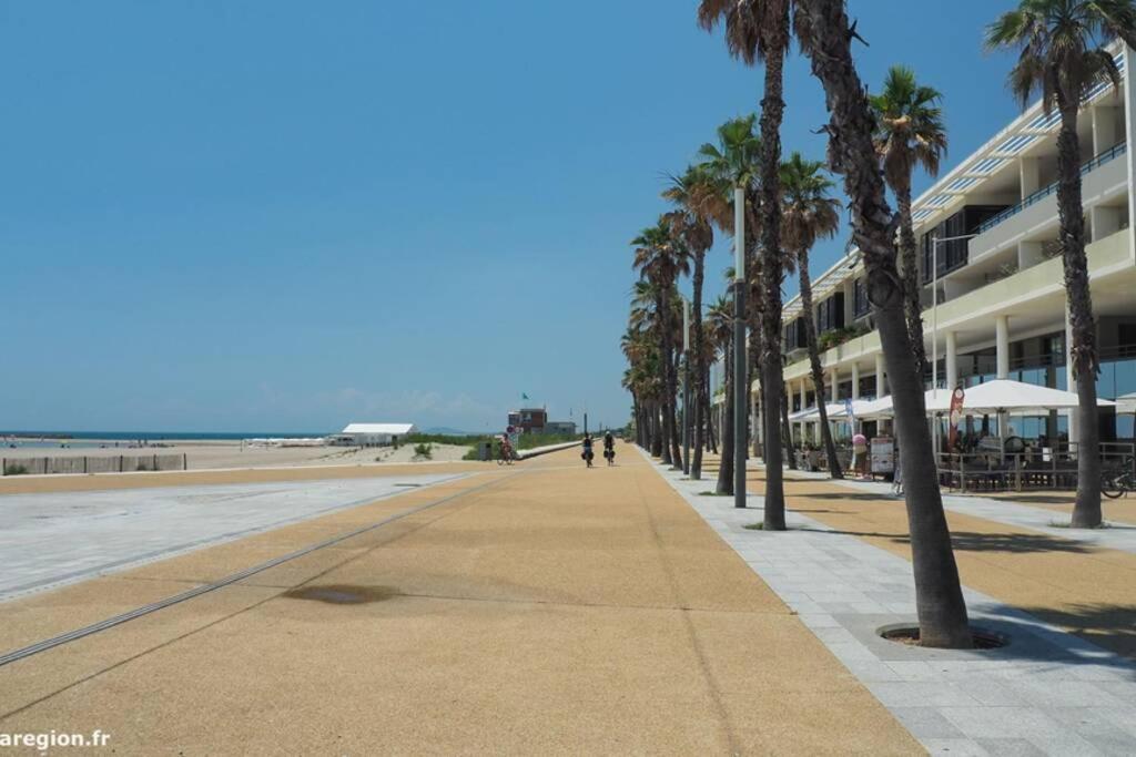 3 étoiles Studio 4 couchages résidence port cros à Sète Exterior foto